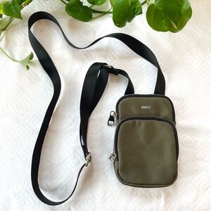 Roots Olive Crossbody Bag